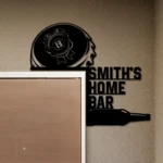 Jim Beam Metal Sign Custom Bottle Cap 1