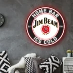 Jim Beam Neon Sign Artistic 1795 1