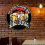 Jim Beam Neon Sign Custom Beer Mug Clash 1
