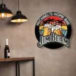 Jim Beam Neon Sign Custom Beer Mug Clash 1
