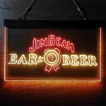 Jim Beam Neon Sign Emblem 1