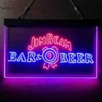 Jim Beam Neon Sign Emblem 1