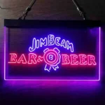 Jim Beam Neon Sign Emblem 1