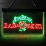 Jim Beam Neon Sign Emblem 1