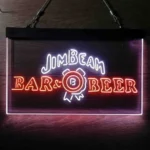 Jim Beam Neon Sign Emblem 1
