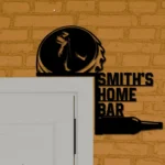 Johnnie Walker Metal Sign Flask Cap 1