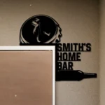 Johnnie Walker Metal Sign Flask Cap 1