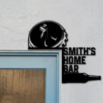 Johnnie Walker Metal Sign Flask Cap 1