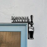 Johnnie Walker Metal Sign Tap Handle 1