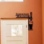 Johnnie Walker Metal Sign Tap Handle 1