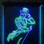 Johnnie Walker Neon Sign Detail Logo 1