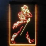 Johnnie Walker Neon Sign Detail Logo 1