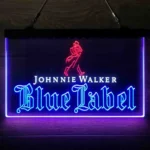 Johnnie Walker Neon Sign Navy Label 3 Color 1