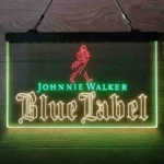 Johnnie Walker Neon Sign Navy Label 3 Color 1