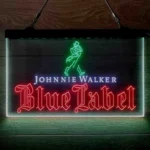 Johnnie Walker Neon Sign Navy Label 3 Color 1