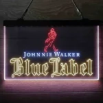 Johnnie Walker Neon Sign Navy Label 3 Color 1