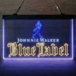 Johnnie Walker Neon Sign Navy Label 3 Color 1