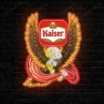 Kaiser Neon Sign Bespoke Logo Custom American Eagle 1