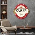 Kaiser Neon Sign Logo 1