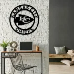 Kansas City Chiefs Metal Sign Nfl 1