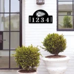 Kansas City Chiefs Metal Sign Nfl Metal House Number Sign 1