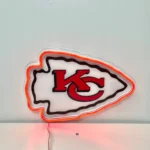 Kansas City Chiefs Neon Sign Arrowhead Kc Mark 1