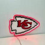 Kansas City Chiefs Neon Sign Arrowhead Kc Mark 1