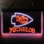 Kansas City Chiefs Neon Sign Michelob Est 1960 1