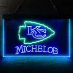 Kansas City Chiefs Neon Sign Michelob Est 1960 1
