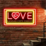 Kansas City Chiefs Neon Sign Romance Sign 1