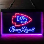 Kansas City Chiefs Neon Sign Tiara Royal 1