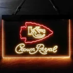 Kansas City Chiefs Neon Sign Tiara Royal 1