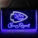 Kansas City Chiefs Neon Sign Tiara Royal 1