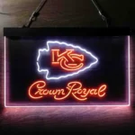 Kansas City Chiefs Neon Sign Tiara Royal 1