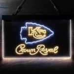 Kansas City Chiefs Neon Sign Tiara Royal 1