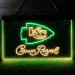 Kansas City Chiefs Neon Sign Tiara Royal 1