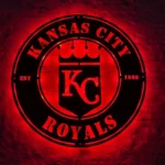 Kansas City Royals Metal Sign Royals Kc Crest 1