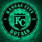 Kansas City Royals Metal Sign Royals Kc Crest 1