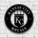 Kansas City Royals Metal Sign Royals Kc Crest 1