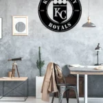 Kansas City Royals Metal Sign Royals Kc Crest 1