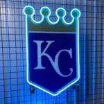 Kansas City Royals Neon Sign Kc Royal Crown 1