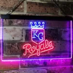 Kansas City Royals Neon Sign Royals Crown Logo 1