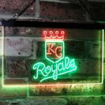 Kansas City Royals Neon Sign Royals Crown Logo 1