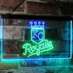 Kansas City Royals Neon Sign Royals Crown Logo 1