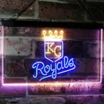 Kansas City Royals Neon Sign Royals Crown Logo 1