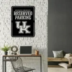 Kentucky Wildcats Metal Sign Reserved Parking 1