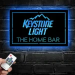 Keystone Light Metal Sign Bespoke Logo 1