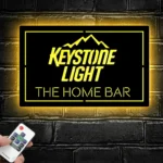 Keystone Light Metal Sign Bespoke Logo 1