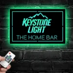 Keystone Light Metal Sign Bespoke Logo 1