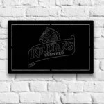 Killian Metal Sign Irish Red Horse Head 1
